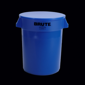 Bidone per Rifiuti Brute 121 L Blu per Uso Commerciale Intensivo - Product Image 3