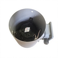 Elektrische AC-Axialventilatoren ODM Kohlenstoffstahl-Flügel Kugellager 2800 U/min