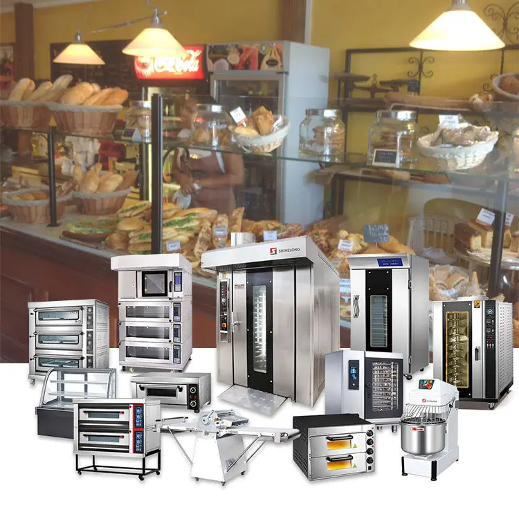 Complete Commercial Bakery Equipment Set Bread Production Bakery Equipment Commercial China