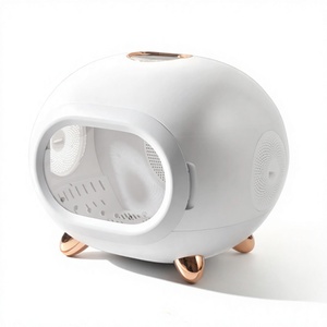 Gabinete de Secado Automático para Mascotas, Secador de Pelo para Perros y Gatos, Secador de Peluquería Canina Pequeño para el Hogar con Protección Contra Sobrecalentamiento - Product Image 4