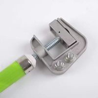 Vente en gros de tige de terre à haute conductivité en alliage de fil de cuivre époxy vert 0.4-500 Kv tige de 1m + filetage 1*3 + 7m