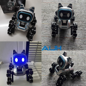 <span class=keywords><strong>Robot</strong></span> télécommandé à huit roues AiJH, logo personnalisé, 13 canaux, <span class=keywords><strong>robot</strong></span> chien électronique intelligent pour l'éducation, jouet de cascades RC - Product Image 2