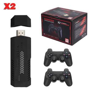 Console de <span class=keywords><strong>jeu</strong></span> portable à succès, contrôleur sans fil X2, prend en charge 10 000 jeux rétro classiques, sauvegarde/chargement via sans fil 2,4 GHz - Product Image 1