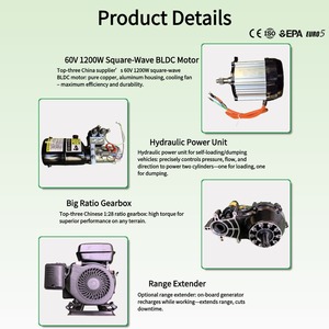 Vigorun SLDP680 Altri Veicoli per la Movimentazione dei Materiali, Carrelli Elettrici con Portata di 200m, Euro 5/EPA, per Vigneti - Product Image 3