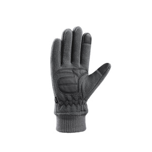 Men's Winter Outdoor Cycling <b>Gloves</b> Full Finger Fleece Lined Touch Screen Ski <b>Gloves</b> <b>Warm</b> Thermal Insulated For Adults - Product Image 5