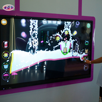 Tableau interactif éducatif à écran tactile, conception monobloc, écran numérique intelligent pour les écoles