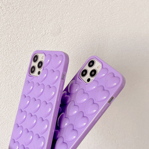 Ragazze donne 3D amore cuore custodie per <span class=keywords><strong>iPhone</strong></span> 15 <span class=keywords><strong>Pro</strong></span> <span class=keywords><strong>Max</strong></span> 14 12 11 chiaro morbido Silicone Tpu custodia per cellulare <span class=keywords><strong>rosa</strong></span> - Product Image 5