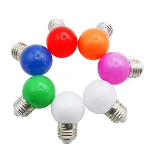 220V E27 LED Colorful Bulb SMD2835 Energy Saving Lamp For Party Holiday Decoration 5 Leds Bombillas 8 colors Led Lights