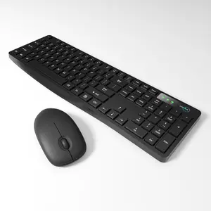 In stock Top selling portable Spanish office wireless keyboard and mouse combo