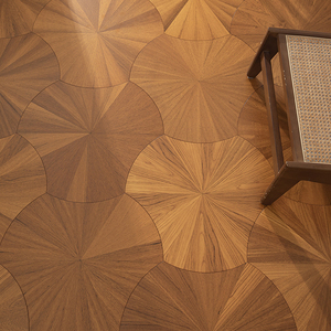Parquet AVANTIMORA Asiático Antideslizante E0 E1 Silencioso Brillante Grado AB de 14 mm Multicapa de Nogal Negro T&G Lotus para Proyectos de Diseño de Interiores - Product Image 2