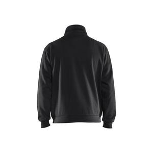 BLAKLADER - 358711699900XL Sweat demi-zip Noir-EAN 7330509834503 WORK HOODIES - Product Image 2