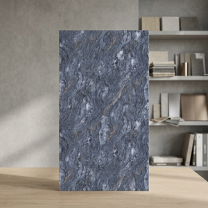 Azulejos de Porcelana con Textura de Piedra Roar Blue de 600x1200 mm para Piso y Pared, 60x120 cm, Estilo Mármol Moderno - Product Image 2