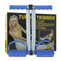 Vente flash - Barre de traction manuelle de haute qualité - Entraîneur de ventre - Double ressort - Expander de poitrine - Outil d'exercice abdominal