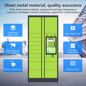 Casier à <span class=keywords><strong>colis</strong></span> intelligent d'armoire intelligente de libre-service de 7*24 heures pour le débarquement et le ramassage d'utilisation de plage - Product Image 3