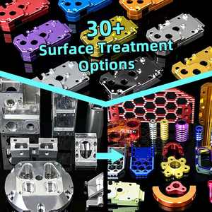 Servicio de Fabricación y Mecanizado de Torneado CNC de Precisión Personalizado para Piezas Mecanizadas de Aluminio con Anodizado - Product Image 1