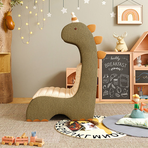 Chaises de canapé dinosaure vert pour enfants Vivid Anime Doll - Product Image 1