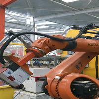 2 pièces de supports et accessoires pour câbles industriels, flexibles, pour montage de Robot, babouches et emballage