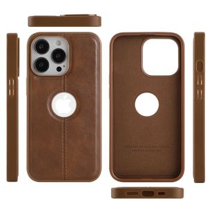 Funda protectora de negocios inclusiva para iPhone 15 Pro Max Cuero PU con protector de pantalla y embalaje de <span class=keywords><strong>bolsa</strong></span> OPP - Product Image 4