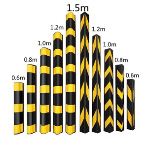 Dải bảo vệ góc cao su cho nhà để xe ngầm và bãi đậu xe-Dải cảnh báo an toàn chống va chạm phản chiếu - Product Image 1