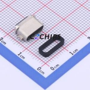 TYPE-C 16PFS 2JCB0.8-H6.5 IPX8 USB Connector SMD Connector Type-C USB 3.1 Female Sink Board - Product Image 2