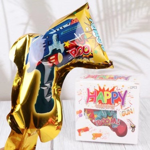 Pistola de fuegos artificiales para fiesta sorpresa, globo de aluminio inflable, confeti, cañones, gran oferta - Product Image 2