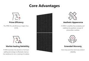 Cho longi hiệu quả cao 670 Wát Mono panel năng lượng mặt trời LR7-72HVH 640-700 Wát n-loại quang điện nửa tế bào thủy tinh phía trước TUV cho chứng nhận - Product Image 3