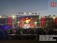 Système de haut-parleurs à double ligne T.I Pro Audio Max215 de 15 pouces, en contreplaqué de bouleau, métal, étanche, avec haut-parleurs néodyme, 2500W, fabriqué en Chine