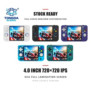 Consola <span class=keywords><strong>de</strong></span> Juegos Arcade Multijugador <span class=keywords><strong>de</strong></span> 4 Pulgadas, RF40H, para Dos Jugadores, con Vibración, WIFI, 128G, Más <span class=keywords><strong>de</strong></span> 22000 Juegos Retro, Venta al Por Mayor - Product Image 1