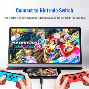 14 15.6 Inch Lcd Type C <strong>Mini</strong> <strong>Multi</strong> Multiple Screen Extender Extension for Laptop With Stand Mobile <strong>Display</strong> Portable Monitor - Product Image 6