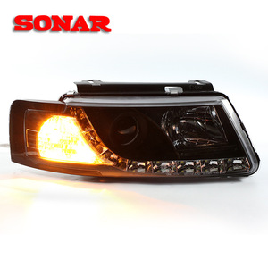 Adatto per la modifica dei fari della vecchia <span class=keywords><strong>Volkswagen</strong></span> <span class=keywords><strong>Passat</strong></span> <span class=keywords><strong>B5</strong></span>, gruppo fari anteriori allo xeno con lente a LED a forma di lacrima - Product Image 3