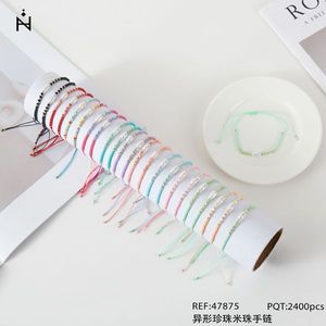 BRACCIALE A TUBO Braccialetti colorati con perline 2400 pezzi Gioielli alla moda per donna Regalo - Product Image 3