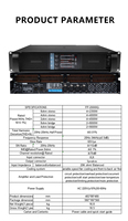 Sıcak Fırsat Line Array 18" Sub Profesyonel DJ Amfisi 20000W FP-22000Q EAET