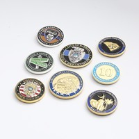 Pièces commémoratives personnalisées du fabricant en alliage de zinc plaqué or, double face, avec logo 2D/3D et lettres émaillées, cadeau d'affaires de Pâques