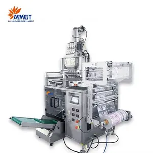 Automatic high quality four side sealing multilane snus powder laundry detergent milk powder packaging machine 20grm