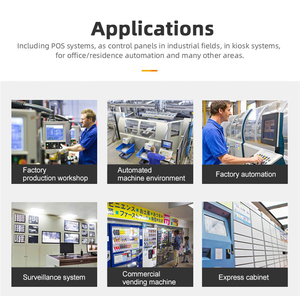 12.1 inch IP65 ngoài trời không thấm nước không khung ánh sáng ban ngày có thể đọc được Công Nghiệp Nhỏ mở khung 12 inch cảm ứng màn hình Màn hình - Product Image 5