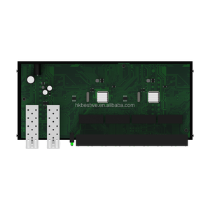 ตัวแปลงสัญญาณไฟเบอร์เป็นอีเธอร์เน็ต2SFP 8RJ45รับส่งสัญญาณไฟเบอร์10/100/1000BASE-T เป็น1000BASE-X ไฟเบอร์ - Product Image 3