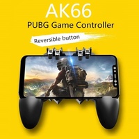 AK66 manette de jeu PUBGes à six doigts manette de jeu métal déclencheur tir feu gratuit manette de jeu pour téléphone mobile IOS Android