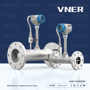 Xoắn ốc nhiệt độ và áp suất lưu lượng kế <span class=keywords><strong>LCD</strong></span> hiển thị tùy chỉnh OEM hỗ trợ biến khu vực đo lưu lượng thép không gỉ - Product Image 3