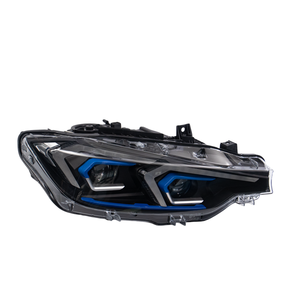 Accesorios para Automóviles <span class=keywords><strong>BMW</strong></span> Serie 3 <span class=keywords><strong>F30</strong></span>/F35 2013-2018, Faros Delanteros LED de Doble Color, Lámpara Delantera Amarilla y Blanca, DRL, Conexión Plug&Play - Product Image 4