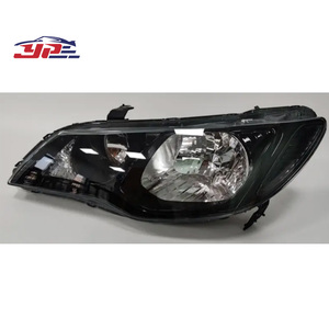 Yupei di alta qualità del sistema di illuminazione automatica faro anteriore lampada frontale per paraurti nero lampada frontale per <span class=keywords><strong>HONDA</strong></span> <span class=keywords><strong>CIVIC</strong></span> 2006 2007 <span class=keywords><strong>2008</strong></span> 2009 - Product Image 2