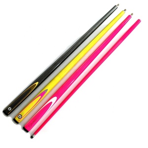 Xmlivet jaune couleur En fibre <span class=keywords><strong>de</strong></span> Carbone Queues <span class=keywords><strong>De</strong></span> <span class=keywords><strong>Billard</strong></span> 9.5mm pointe 1/2 split piscine queue carbone snooker queue peut personnaliser - Product Image 3