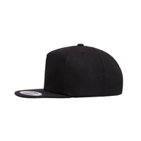 Gorra de Béisbol Premium de Algodón con Visera Plana y Cierre a Presión, Personalizable con Logotipo, Unisex, de 5 Paneles, Estilo Deportivo y Urbano, Venta al Por Mayor