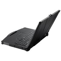 Entièrement étanche Highlight 700nits i7 CPU GPS Système Linux Ordinateur portable industriel robuste 15.6 pouces