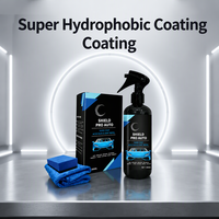 Revêtement Céramique Automobile Premium à Application Rapide, Liquide Protecteur Hydrophobe Brillant pour le Detailing Automobile