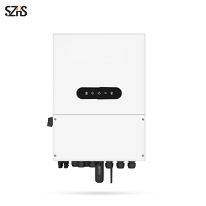Convertisseur solaire hybride double MPPT 5KW IP66 monophasé vers triphasé avec batterie Lifepo4 5kwh 10kwh - Product Image 1