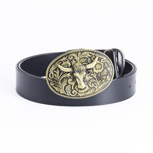 <span class=keywords><strong>2022</strong></span> nueva gran oferta tendencia <span class=keywords><strong>de</strong></span> moda Bull Tau diseño <span class=keywords><strong>de</strong></span> patrón <span class=keywords><strong>de</strong></span> impresión cinturón ovalado <span class=keywords><strong>de</strong></span> Metal automático para técnica pintada con hebilla - Product Image 5