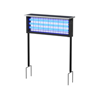 Nouvelle lampe anti-moustiques solaire LED, résistante à la pluie, à choc électrique, pour l'intérieur, l'extérieur, le jardin, la terrasse, le parc