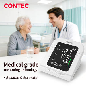 यस सो आमी कॉन्टैक 8 सी नेतृत्व वाली आर्म ब्लड प्रेशर मॉनिटर बीपी मॉनिटर ऑटो डिजिटल इलेक्ट्रॉनिक स्फिगमोमोमीटर - Product Image 5