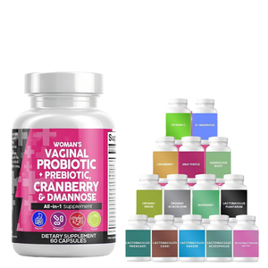 Complément alimentaire probiotique pour femmes OEM, halal, vitamine C, pilule de canneberge, capsule probiotique à la canneberge - Product Image 3