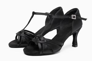 Chaussures de <span class=keywords><strong>danse</strong></span> latine et de tango 2025 pour femmes, bottes de <span class=keywords><strong>danse</strong></span> salsa, chaussures de <span class=keywords><strong>danse</strong></span> Paty Samba <span class=keywords><strong>Kizomba</strong></span>, argent, or, noir - Product Image 2